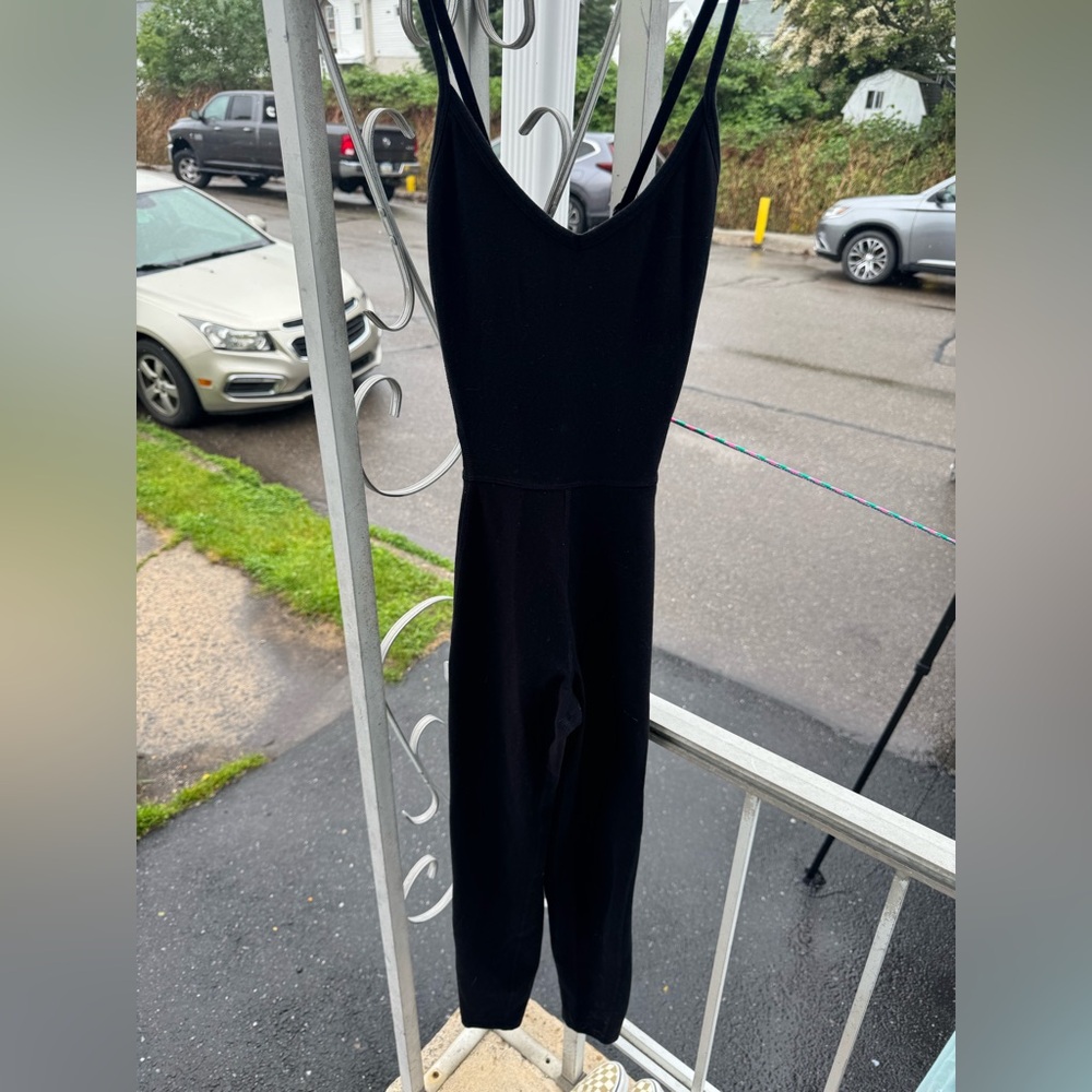 Old Navy Black Sleeveless Jumpsuit